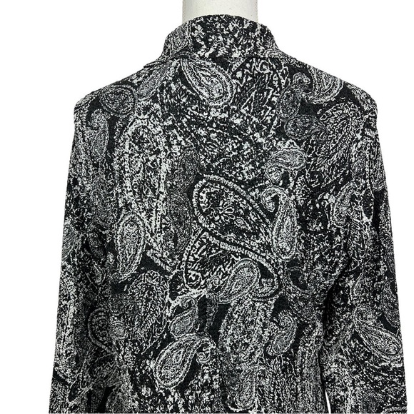 Chico’s Travelers Women’s Lightweight Career Blazer Sz 2 (L 12) Multi Color - Picture 5 of 10